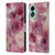 Ninola Colourful Patterns Pink Marble Leather Book Wallet Case Cover For OPPO A78 4G