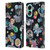 Ninola Colourful Patterns Space Planets Black Leather Book Wallet Case Cover For OPPO A78 4G