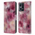 Ninola Colourful Patterns Pink Marble Leather Book Wallet Case Cover For OPPO Reno8 4G