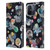 Ninola Colourful Patterns Space Planets Black Leather Book Wallet Case Cover For Xiaomi Redmi 12C