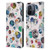 Ninola Colourful Patterns Space Planets White Leather Book Wallet Case Cover For Xiaomi Redmi 12C