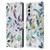 Ninola Garden Watercolor Leaves Leather Book Wallet Case Cover For Samsung Galaxy S21+ 5G