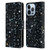 Ninola Patterns 4 Astrology Space Black Leather Book Wallet Case Cover For Apple iPhone 13 Pro