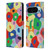 Ninola Colourful Prints Floral Leather Book Wallet Case Cover For Google Pixel 9 / Pixel 9 Pro