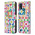 Ninola Colourful Prints Geometric Patchwork Leather Book Wallet Case Cover For Nokia G11 Plus