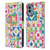 Ninola Colourful Prints Geometric Patchwork Leather Book Wallet Case Cover For Nokia X30