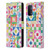 Ninola Colourful Prints Geometric Patchwork Leather Book Wallet Case Cover For OPPO A54 5G