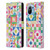 Ninola Colourful Prints Geometric Patchwork Leather Book Wallet Case Cover For Xiaomi Mi 11