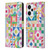Ninola Colourful Prints Geometric Patchwork Leather Book Wallet Case Cover For Xiaomi Redmi Note 12T