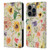 Ninola Flower Patterns Sunflower Plants Autumn Leather Book Wallet Case Cover For Apple iPhone 14 Pro