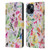 Ninola Flower Patterns Meadow Leather Book Wallet Case Cover For Apple iPhone 15