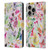 Ninola Flower Patterns Meadow Leather Book Wallet Case Cover For Apple iPhone 16 Pro