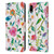 Ninola Flower Patterns Floral Green Leather Book Wallet Case Cover For Apple iPhone XR