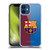 FC Barcelona 2024/25 Crest Kit Home Soft Gel Case for Apple iPhone 12 Mini & MagSafe