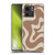 Kierkegaard Design Studio Retro Abstract Patterns Milk Brown Beige Swirl Soft Gel Case for Motorola Edge (2023)