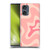 Kierkegaard Design Studio Retro Abstract Patterns Soft Pink Liquid Swirl Soft Gel Case for Motorola Edge 50 Fusion