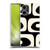 Kierkegaard Design Studio Retro Abstract Patterns Modern Piquet Black Cream Soft Gel Case for Motorola Moto G85