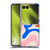 Kierkegaard Design Studio Retro Abstract Patterns Pink Blue Orange Swirl Soft Gel Case for Motorola Razr 50 Ultra