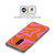Kierkegaard Design Studio Retro Abstract Patterns Hot Pink Orange Swirl Soft Gel Case for OnePlus 12
