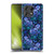 Episodic Drawing Florals & Serpents Violet Blue Flowers Soft Gel Case for Motorola Edge 50 Pro