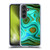 UtArt Malachite Emerald Liquid Gem Soft Gel Case for Samsung Galaxy S24 FE
