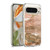 UtArt Wild Cat Marble Beige Gold Soft Gel Case for Google Pixel 9 / Pixel 9 Pro