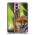 Ash Evans Animals Fox Peonies Soft Gel Case for OPPO Find N2 Flip