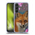 Ash Evans Animals Fox Peonies Soft Gel Case for Samsung Galaxy S24 FE