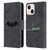 Batman DC Comics Hush Logo Distressed Leather Book Wallet Case Cover For Apple iPhone 13 Mini