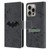 Batman DC Comics Hush Logo Distressed Leather Book Wallet Case Cover For Apple iPhone 16 Pro