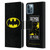 Batman DC Comics Logos Classic Leather Book Wallet Case Cover For Apple iPhone 12 / iPhone 12 Pro