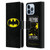 Batman DC Comics Logos Classic Leather Book Wallet Case Cover For Apple iPhone 13 Pro Max
