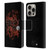 Biffy Clyro Graphics Red Leather Book Wallet Case Cover For Apple iPhone 16 Pro
