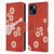The Monkees Graphics Pattern In Red Leather Book Wallet Case Cover For Apple iPhone 15