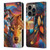 Michael David Ward Animals Wolf Leather Book Wallet Case Cover For Apple iPhone 14 Pro