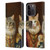 Michael David Ward Animals Fancy Cats Leather Book Wallet Case Cover For Apple iPhone 15 Pro