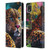 Michael David Ward Animals Reclining Leopard Leather Book Wallet Case Cover For Nokia C2 2nd Edition