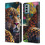 Michael David Ward Animals Reclining Leopard Leather Book Wallet Case Cover For Nokia G42
