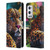 Michael David Ward Animals Reclining Leopard Leather Book Wallet Case Cover For OnePlus 9 Pro