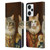 Michael David Ward Animals Fancy Cats Leather Book Wallet Case Cover For Xiaomi Redmi Note 12T