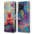 Michael David Ward Psychedelic Art Teddy Bear In Wonderland Leather Book Wallet Case Cover For Apple iPhone 16 Pro Max