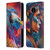 Michael David Ward Psychedelic Art Eagle Leather Book Wallet Case Cover For Nokia C10 / C20