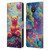 Michael David Ward Psychedelic Art Teddy Bear In Wonderland Leather Book Wallet Case Cover For Nokia C21
