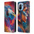 Michael David Ward Psychedelic Art Eagle Leather Book Wallet Case Cover For Xiaomi Mi 11