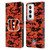 NFL Cincinnati Bengals Graphics Digital Camouflage Leather Book Wallet Case Cover For OPPO Reno12 Pro 5G