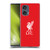 Liverpool Football Club Liver Bird White Logo In Red Soft Gel Case for Motorola Edge 50 Fusion