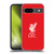 Liverpool Football Club Liver Bird White Logo In Red Soft Gel Case for Google Pixel 8a