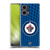 NHL Winnipeg Jets Net Pattern Soft Gel Case for Motorola Moto G85