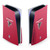 NFL Atlanta Falcons Plain Vinyl Sticker Skin Decal Cover for Sony PS5 Disc Edition Console