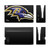 NFL Baltimore Ravens Oversize Vinyl Sticker Skin Decal Cover for Nintendo Switch Bundle